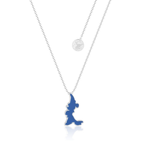 Colgante Fantasia Mickey Silueta Azul Disney