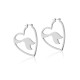 Boucles d'oreilles or blanc Disney The Little Mermaid