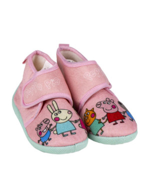 ZAPATILLAS DE CASA MEDIA BOTA PEPPA PIG