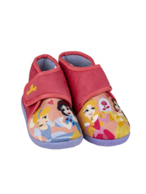 Chaussons de maison pour enfants Demi-botte Disney Princesses