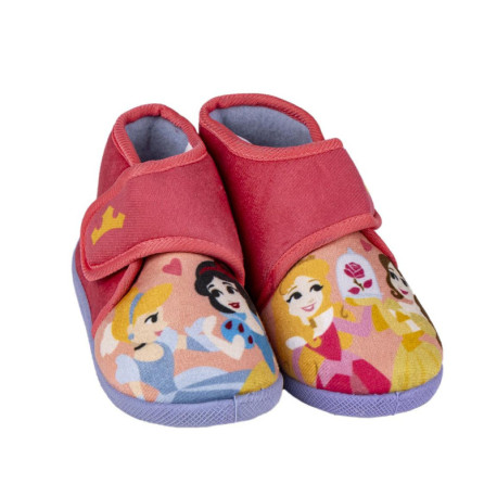 Chaussons de maison pour enfants Demi-botte Disney Princesses