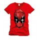 T-Shirt Di Deadpool Splash Il Viso