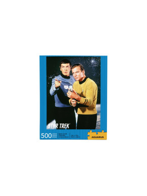 Puzzle De 500 Piezas Star Trek Spock Y Kirk