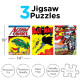 Set De 3 Puzzles 500 Piezas Dc Comics