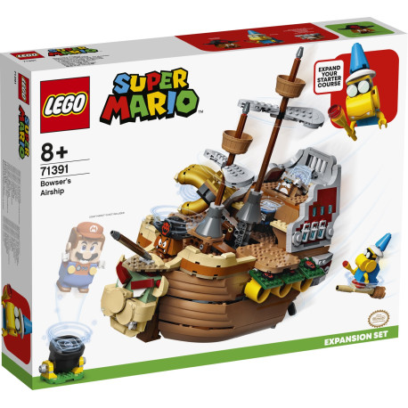 Lego Fortaleza Aerea De Bowser Super Mario