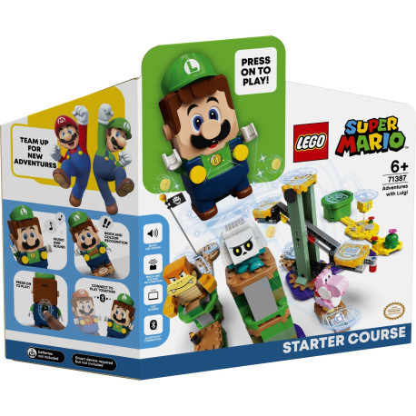 Lego Super Mario Pack Inicial Aventuras Con Luigi