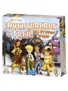 Jogo de tabuleiro Ticket to Ride Primeira Viagem