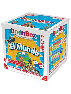 Caja del juego de mesa Brainbox El Mundo