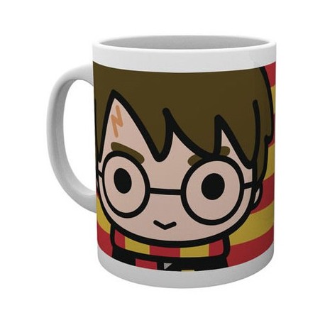 Coupe Harry Potter Chibi fermer