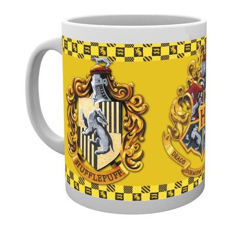 Taza Harry Potter Hufflepuff yellow