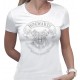 Camiseta chica Harry Potter Hogwarts white