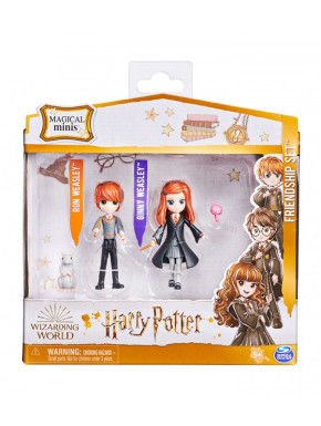 Figuras Ron y Ginny Harry Potter Magical Minis