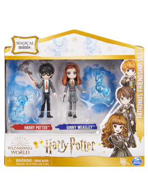 Set figuras Harry & Ginny Patronus Harry Potter