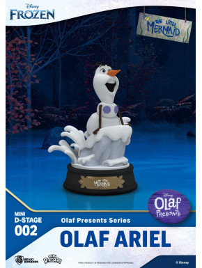 Figura Minidstage Disney Olaf Presenta Olaf Ariel