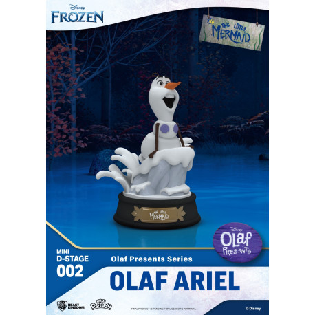 Figura Minidstage Disney Olaf Presenta Olaf Ariel