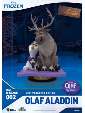 Figura Minidstage Olaf Aladdin Disney Olaf