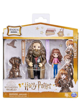 Figuras Hermione y Hagrid Harry Potter