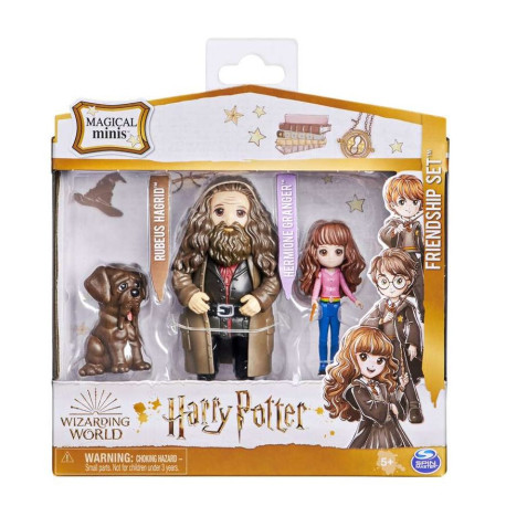 Figuras Hermione y Hagrid Harry Potter