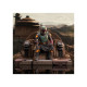 Figura Boba Fett en Trono The Mandalorian