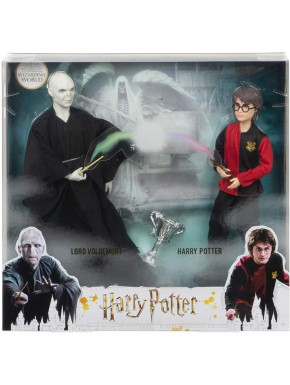 Set Figuras Lord Voldemort vs Harry Potter
