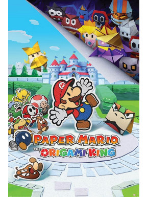 Poster Nintendo Super Mario The Origami King