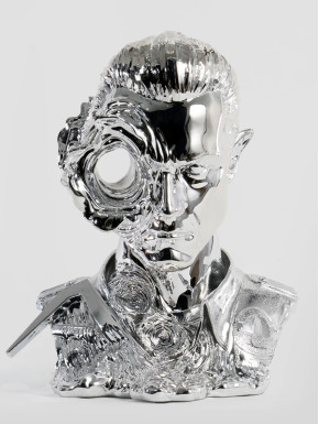 Figura Terminator 1/1 T-1000 Art Mask Liquid Metal Standard Version 44 cm