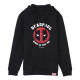 SUDADERA CON CAPUCHA COTTON BRUSHED DEADPOOL