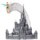 Fée Clochette et château Enesco Disney 100 36cm