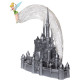 Fée Clochette et château Enesco Disney 100 36cm