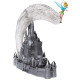 Fée Clochette et château Enesco Disney 100 36cm