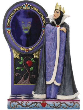 Figura Reina Evil con Espejo Enesco Disney