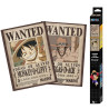 Set 2 posters One Piece chibi Wanted Luffy & Ace