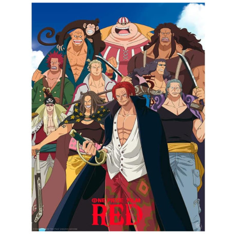 Affiche One Piece chibi RED