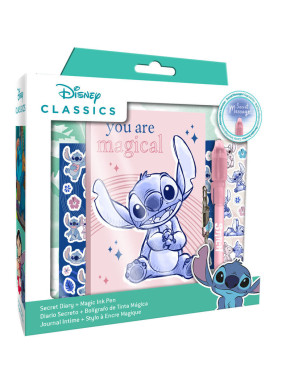 Set de diario Magical Stitch Disney