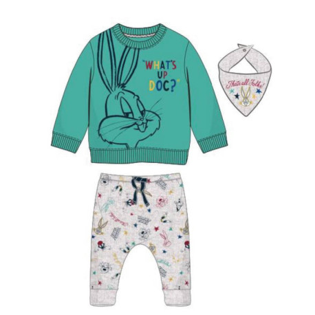 CHANDAL COTTON BRUSHED 3 PIEZAS LOONEY TUNES