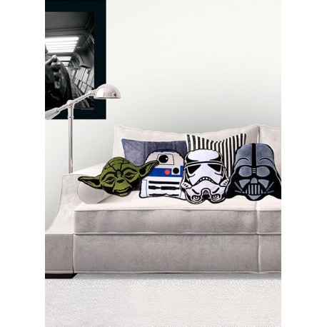 Lot de coussins Star Wars avec personnages classiques
