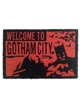 DC Comics Batman Welcome To GOTHAM CITY Paillasson