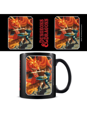 Taza Dragones Rojos Dragones Y Mazmorras