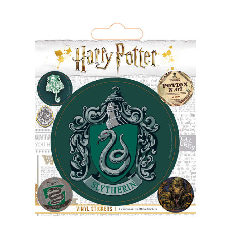 Set Pegatinas stickers Harry Potter Slytherin