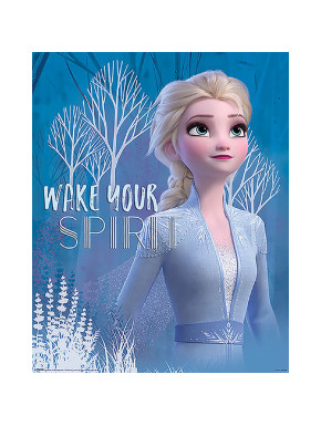 Mini Poster (Wake Your Spirit Elsa) Frozen 2