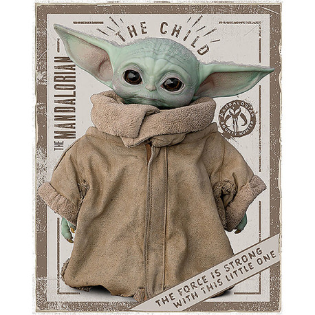 Mini Poster (The Child) The Mandalorian