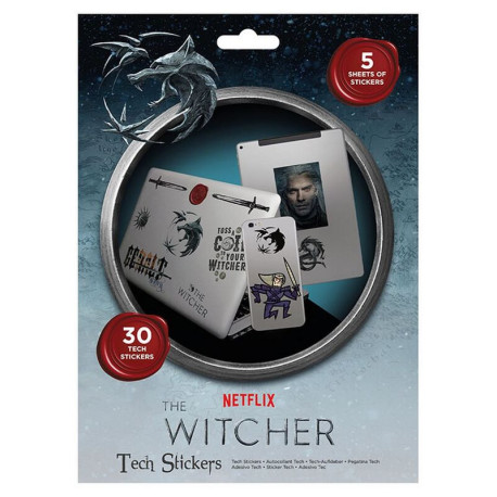 Set Tech Stickers The Witcher Monster Hunter