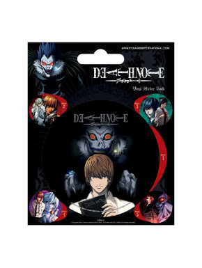 Jeu d'autocollants Death Note