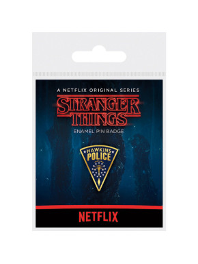 Pin Esmaltado Stranger Things (Hawkins Police)