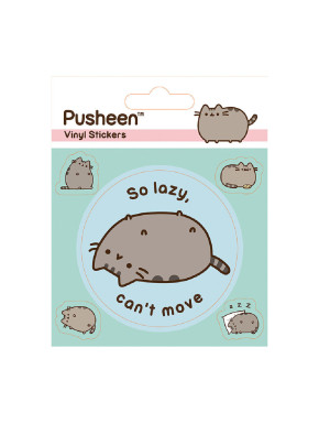 Set Pegatinas stickers Pusheen Lazy