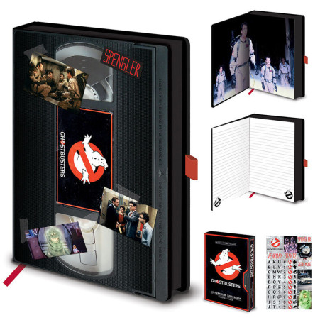 Cuaderno Premium A5 Ghostbusters VHS