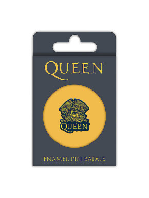 Pin Esmaltado Queen Logo Medidas: 2,5 Cm