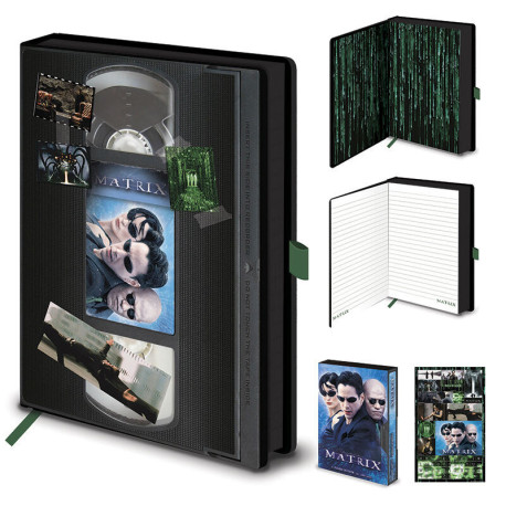 Cuaderno A5 Premium VHS Matrix