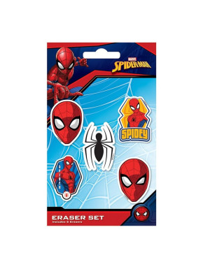 Set de gommes Spiderman