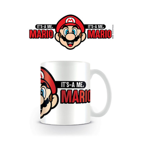 Taza Super Mario Its A Me - Mario